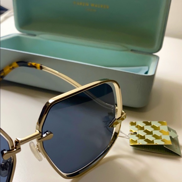Karen Walker Hypatia Gold - BRAND NEW- NEVER WORN - Picture 2 of 7